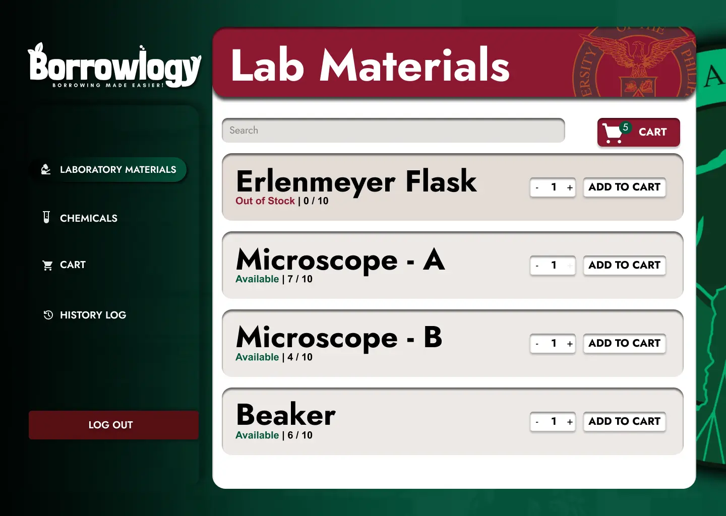 borrowlogy website preview image